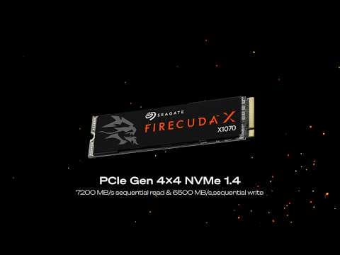 Seagate | FireCuda X1070: Real power. Unreal performance.