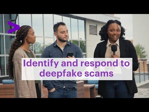 Deepfake Danger | Cybersecurity tips from Ruby at Accenture