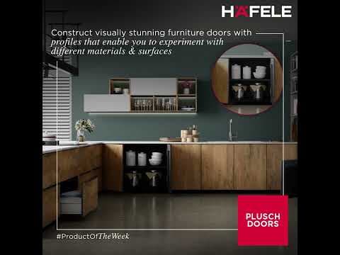Hafele’s ProDoor Aluminium Profiles Range