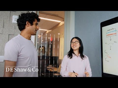 Reflections from Our Ph.D. Interns (The D. E. Shaw Group)