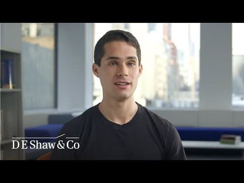 Zack on Culture & Colleagues (The D. E. Shaw Group)