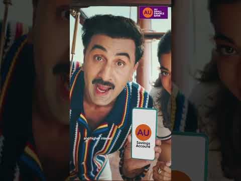 AU Savings Account featuring Ranbir Kapoor & Rashmika Mandanna