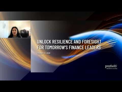 Unlock Resilience and Foresight for Tomorrow’s Finance Leaders | United States