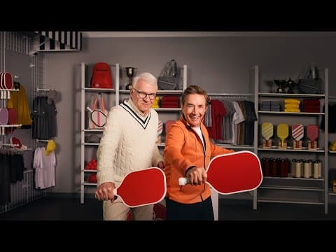Steve Martin thinks you play pickleball with dill pickles. Play like a 2%er.