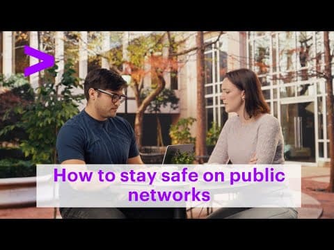 Stay Safe on Public Networks | Cybersecurity tips from Ruby at Accenture