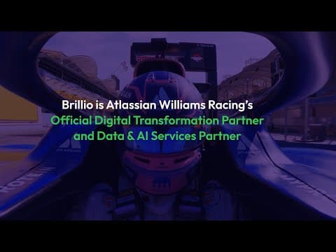 Brillio x Atlassian Williams Racing