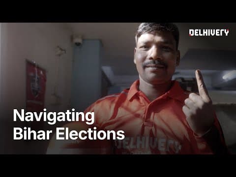 Stories of Delhivery | Elections, Bihar