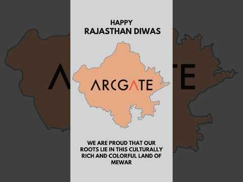 Wishing everyone a joyous Rajasthan Diwas. #RajasthanDiwas #Arcgate #Arcgatians #UdaipurIT