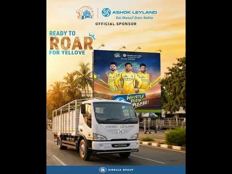 Experience the Roar of Champions | CSK x Ashok Leyland