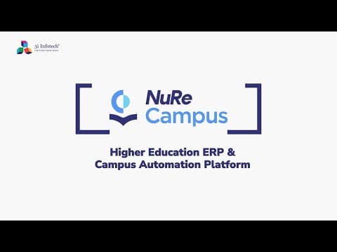 NuRe Campus - Cloud-based Higher Education ERP & Campus Automation Platform by 3i Infotech