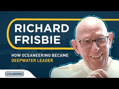 How Richard Frisbie Built Oceaneering’s ROV Legacy | 60 Years of Innovation