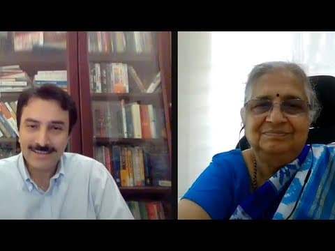 Inspiring women series- with Mrs. Sudha Murty and Sushanth.