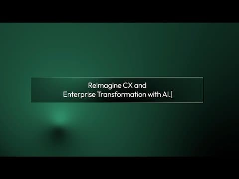 Brillio's CX Transformation Capabilities | Enterprise AI Accelerator
