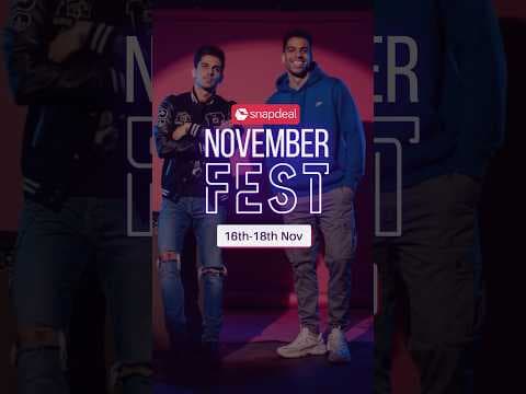 November Fest is here from 16th-18th Nov! Shop now