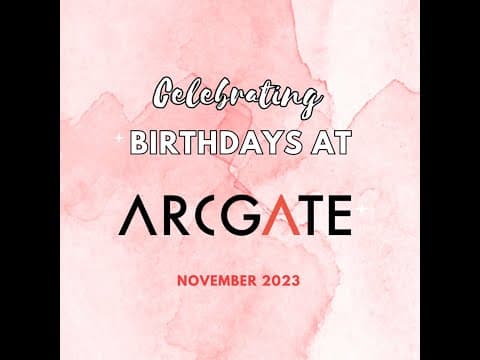 Best birthday wishes and hopes for a fantastic year ahead! #Arcgatians