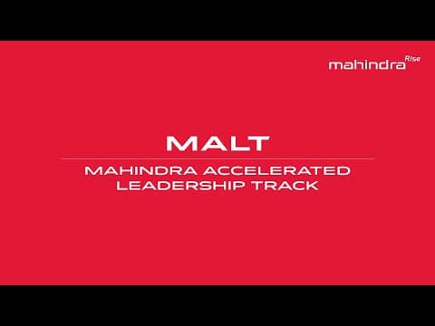 Mahindra Accelerated Leadership Track - 2024 | #TogetherWeRise | Mahindra Group