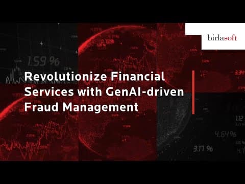 Revolutionize Financial Services with GenAI-Driven Fraud Management
