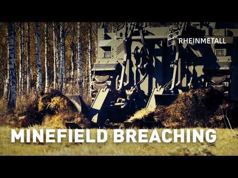 Rheinmetall presents MV-8 Komodo unmanned breaching system at Eurosatory 2026