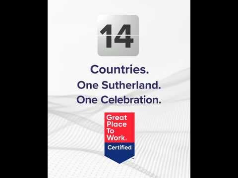 Sutherland is a Great Place To Work® across all 14 participating countries!