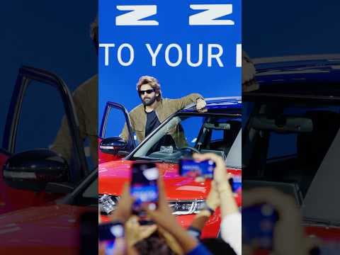Kartik Aaryan didn’t just launch the New Brezza; he launched a vibe! 🚗