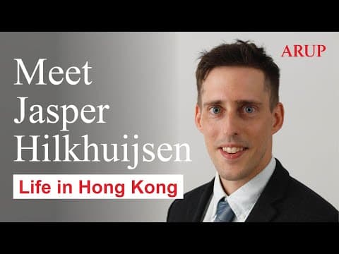 Life in Hong Kong with Jasper Hilkhuijsen, EA Innovation and Sustainable Development Senior Manager