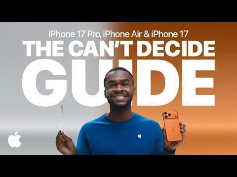 New iPhone Lineup: Compare the iPhone 17, 17 Pro and Air Models