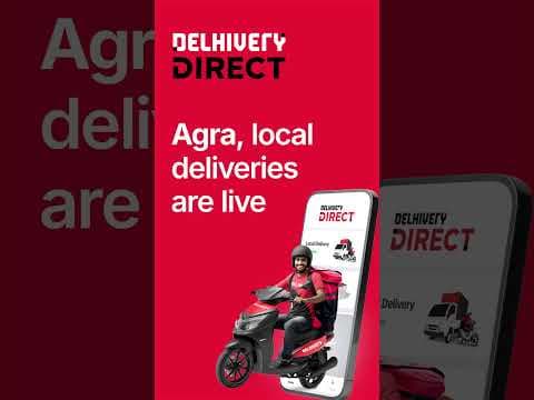 Agra, we’re here! Send anything across your city. 📦 🛵