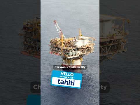 Chevron's Tahiti facility in the Gulf of America