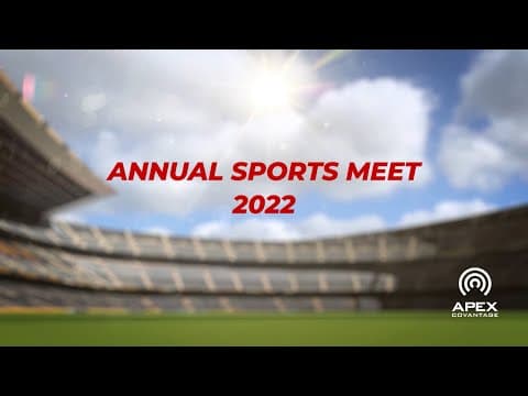 Annual Sports meet 2022 | Apex Covantage | Chennai #sports