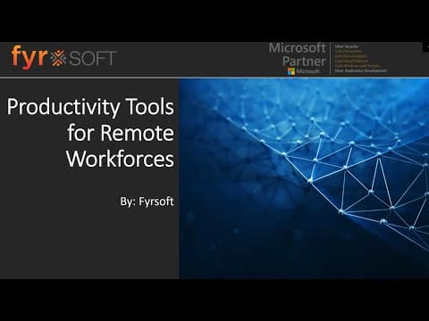 Fyrsoft's Webinar on Windows Virtual Desktop & Microsoft Teams