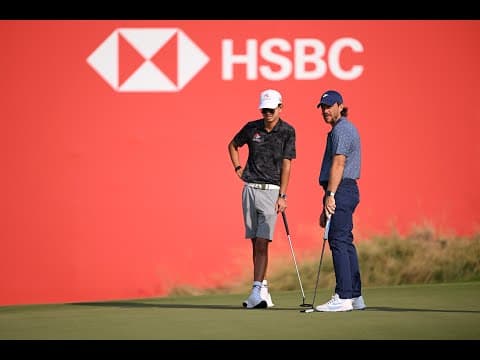 Tommy Fleetwood reuintes with HSBC Future Falcon star after 7 years