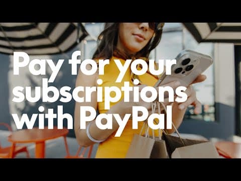How to pay for subscriptions with PayPal