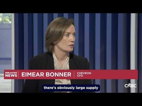Chevron CFO Eimear Bonner on Hess Integration One Year Later | CNBC Squawk Box Europe