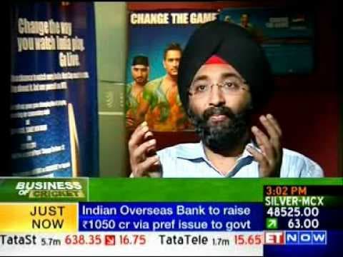Times Internet Limited,19th Feb 2011 - Business of Cricket - ETNow - IPL 4