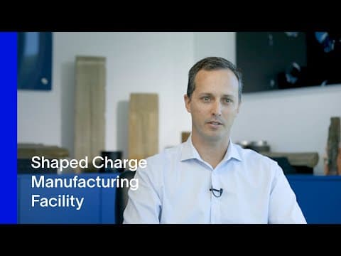 SLB State-of-the-Art Shaped Charge Manufacturing Facility