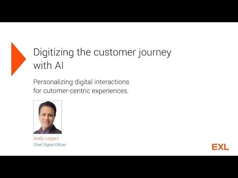 Digitizing the customer journey with AI :  Insights from Andy Logani, Chief Digital Officer