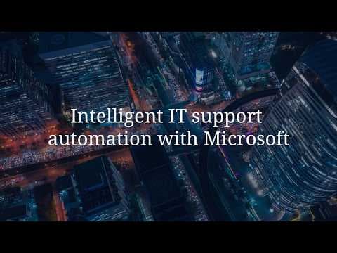 Intelligent IT support automation with Microsoft
