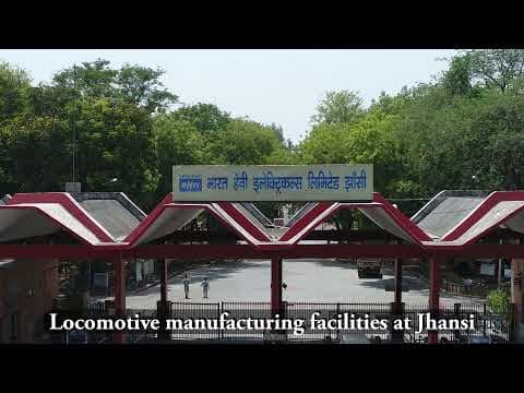 𝐔𝐍𝐈𝐐𝐔𝐄 𝐅𝐀𝐂𝐈𝐋𝐓𝐈𝐄𝐒 – 𝐁𝐇𝐄𝐋’𝐬 𝐒𝐓𝐑𝐄𝐍𝐆𝐓𝐇Locomotive Manufacturing Facilities at BHEL, Jhansi