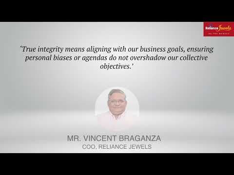 Vincent Braganza, COO, Reliance Jewels