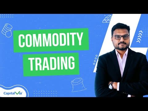 Indian Commodity Market Explained | MCX, NCDEX, Futures & Options Basics