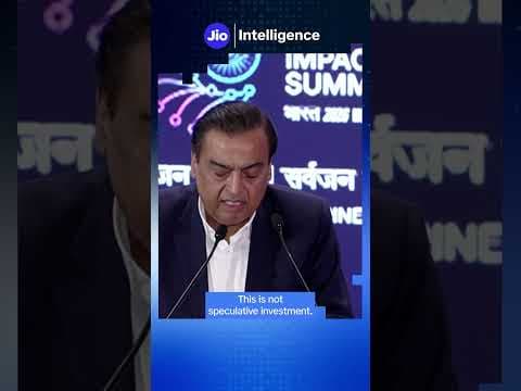 Reliance is working to make intelligence affordable and accessible to all