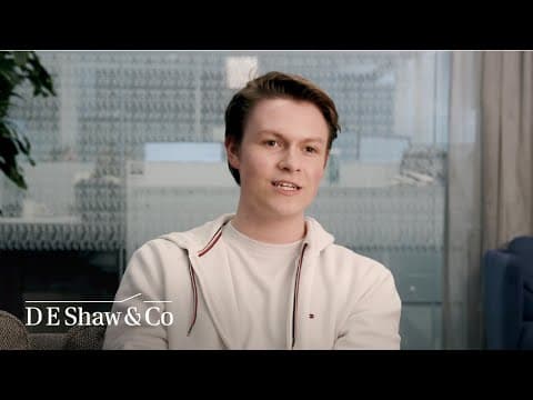 Interns@DESCO: Systematic Investing (The D. E. Shaw Group)