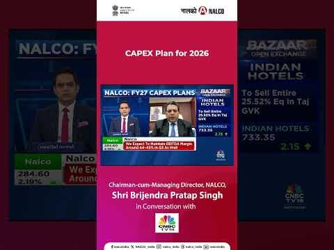 NALCO’s focused CAPEX roadmap.