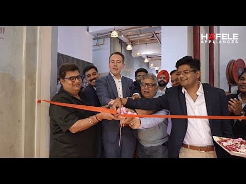 Häfele Launches First Appliances Studio in Noida – Ananta | Elevating Everyday Living