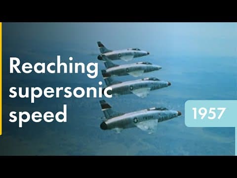 Transonic Flight | Shell Historical Film Archive