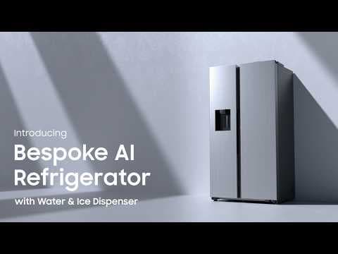 Introducing Bespoke AI Refrigerator Side-by-Side | AI Family Hub™ | Samsung