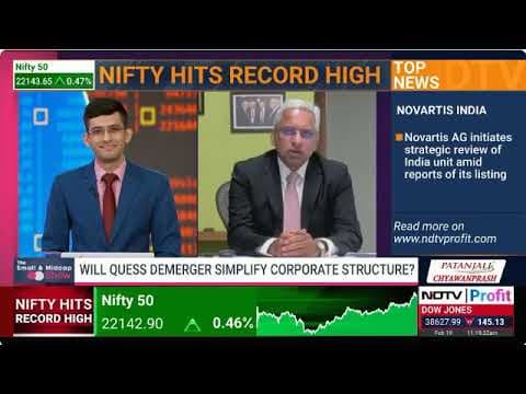 Our Chairman Ajit Isaac's Insights on Three-Way Demerger | The Small & Midcap Show on NDTV Profit