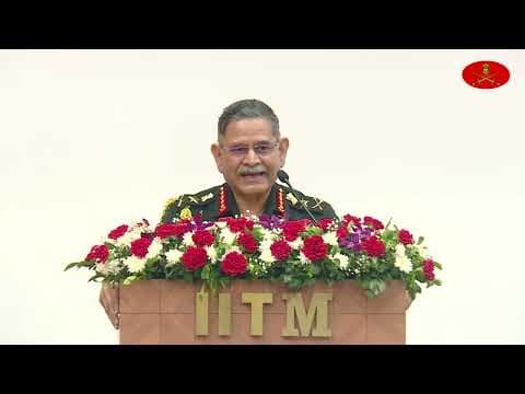 COAS address at IIT, Madras