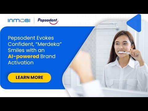 Pepsodent Evokes Confident, “Merdeka” Smiles with an AI-powered Brand Activation