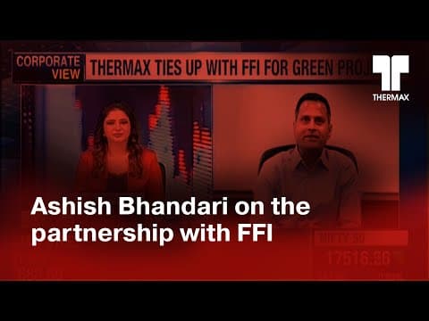 Ashish Bhandari on the partnership with FFI | ET Now | 13 March 2023
